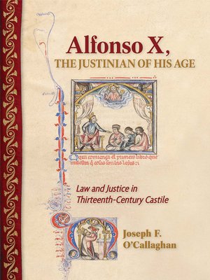 cover image of Alfonso X, the Justinian of His Age